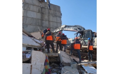 SES Arama Kurtarma Derneği Hatay'da...